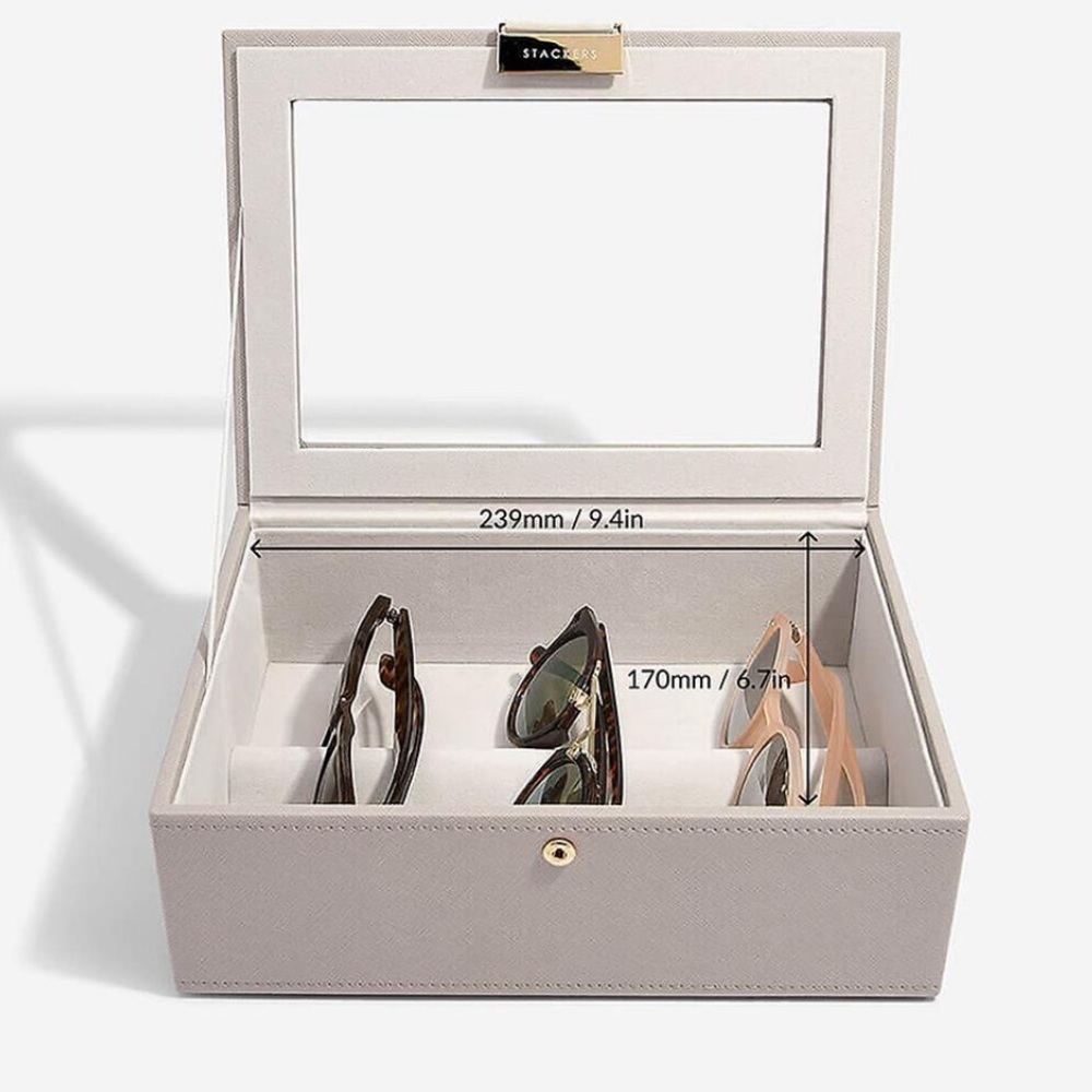 NWOT Stackable eyewear holder - Taupe